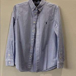 Ralph Lauren Plaid button up shirt